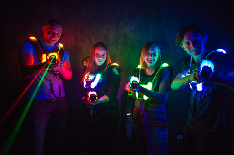 Lasertag-Camp I